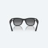 Ray-Ban Meta Smart Glasses Wayfarer  RW4006 Matte black/Polar gradient graphite