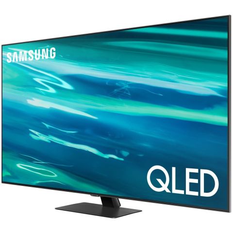 Телевизор Samsung QLED QE55Q80AAUXCE (2021) 55" 4K UHD  QLED Smart TV