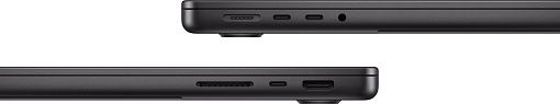 MW2U3 MacBook Pro 14" (M4 10C CPU, 10C GPU) 16 ГБ, 512 Гб SSD, чёрный космос