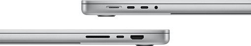 MW2X3 MacBook Pro 14" (M4 10C CPU, 10C GPU) 16 ГБ, 1 Тб SSD, серебристый